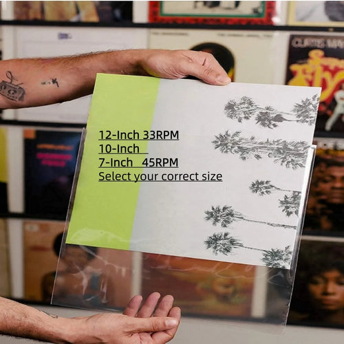 CULTURE VINYL – Clear Outer Sleeve